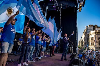 The Buenos Aires 2017 March for Jesus. / Photos:  Facebook - Marcho por Jesús