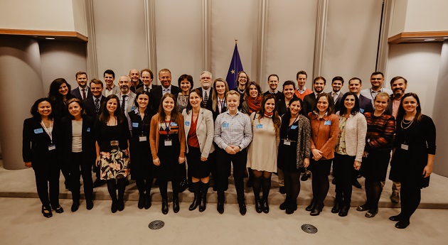 Participants and speakers of the European Advocacy Academy in Bruseels, November 2017. / European Dignity Watch,
