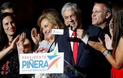 Sebastián Piñera won the Chilean elections. / EFE