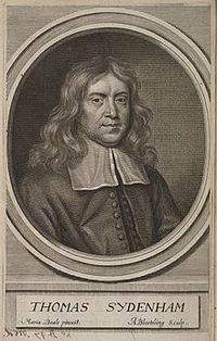 Portrait of Thomas Sydenham.