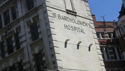 St Bartholomew’s hospital.