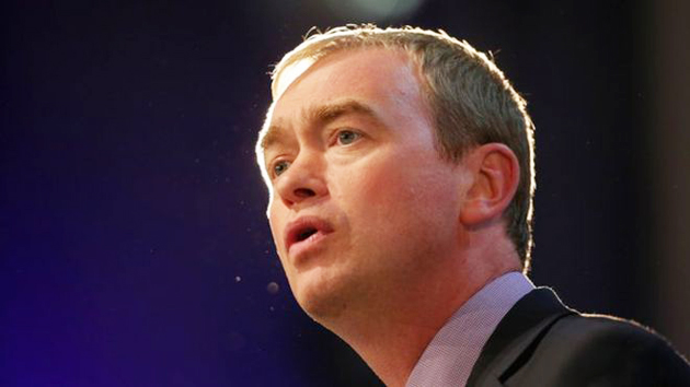 Tim Farron is the former leader of the United Kingdom Liberal Party . / BBC