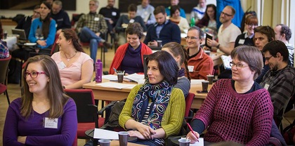 Attendees to a training event. / Czech Evangelical Alliance