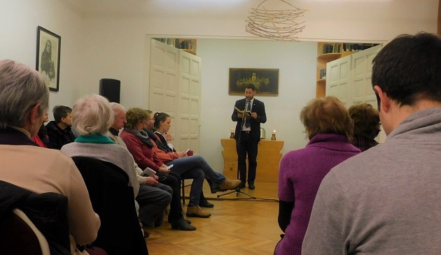 A prayer event during the Week of Prayer in Kaposvar, Hungary. / Hungarian Evangelical Alliance,