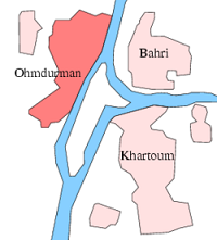 A map of the region. / Wikimedia