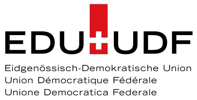 Logo of the Swiss political party Federal Democratic Union.,