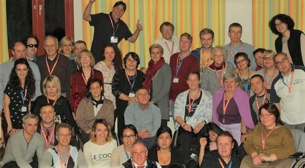 Participants in the 2015 European Disability Network, in Vienna. / EDN,