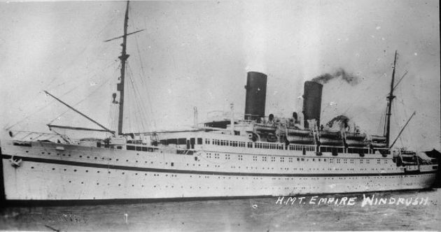 HMT Empire Windrush.,