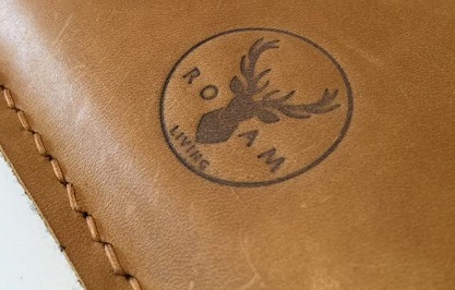 ROAM Living produces hand-made leather products. / ROAM Living