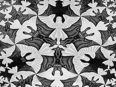 M. C. Escher, Circle Limit IV.