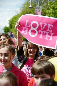Surveys say pro-life supporters have gained support in the last weeks. / Facebook Love Both Project