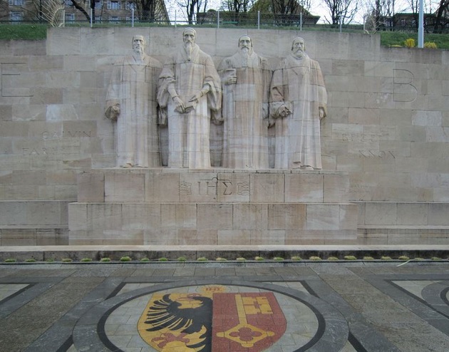 Monument to the Protestant Reformers in Geneva. / RES