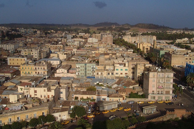 A view of Asmara, the capital of Eritrea. / Charles Roffey, Flickr (CC),