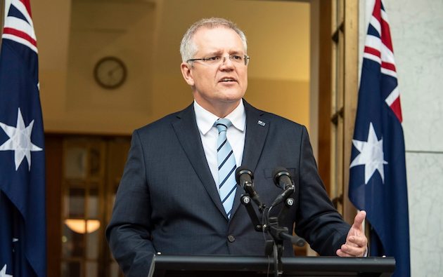 Scott Morrison after his election as Prime Minister  / Scott Morrison oficial,