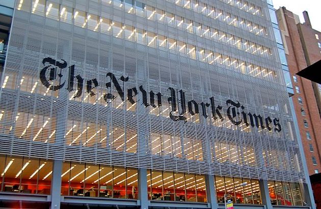 New York Times headquaters. / Wikimedia, Haxorjoe CC BY-SA 3.0,