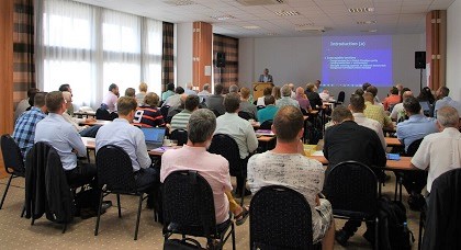 A session of the biennal conference of the FEET held in Prague, August 2018. / Gert Hain