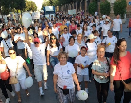 Hundreds took part in the March for Jesus. / Koinonia Sevilla