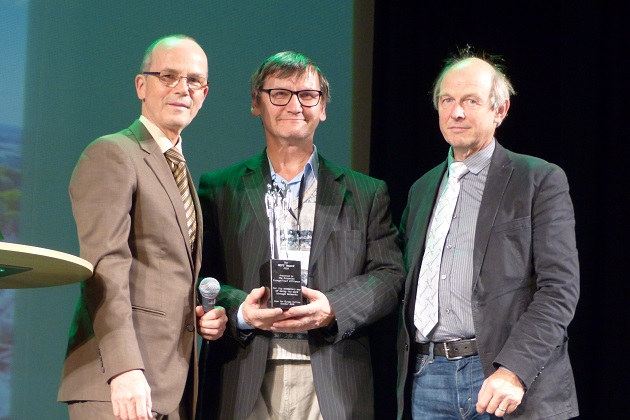 The Estonian Evangelical Alliance received the Hope Award. / EEA, Christoph Grötzinger