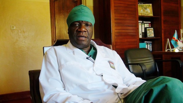 Doctor Denis Mukwege. / PINAULT/VOA. Wikimedia Commons,