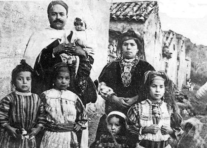 Christian berber family from Kabylia.