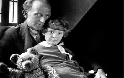 A. A. Milne wrote the Winnie the Pooh stories for his son Christopher Robin in the 20s.
