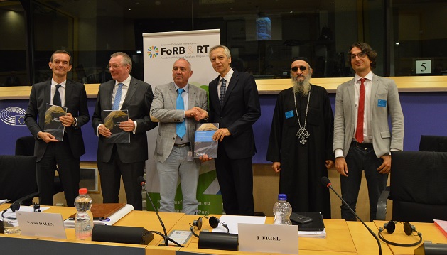 Some of the participants in the presentation of the latest report of the EU Intergroup on Freedom of Religion or Belief, in the European Parliament, Brussels. / Don Zeeman,
