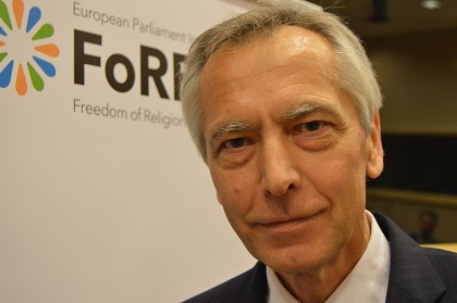 Jan Figel, the European Union Special Envoy on Freedom of Religion or Belief. / Don Zeeman