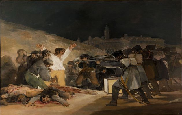 El 3 de mayo, by Goya. / Wikipedia.,