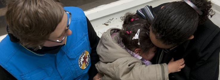 More than 2,000 volunteers work with the Train Station Mission around Germany. / Bahnhof Mission,