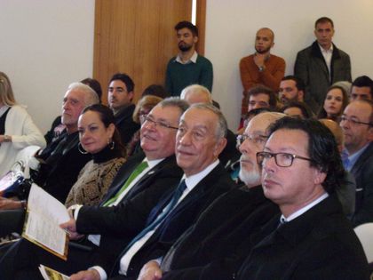 President Marcelo Rebelo de Sousa visited an evangelical church in January 2017. / AEP