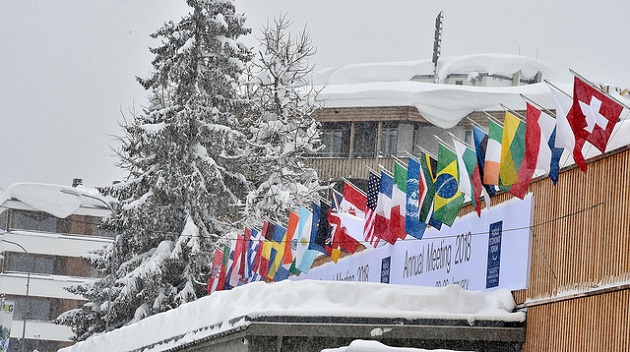 Politicians and other leaders from across the world gather in Davos for the WEF. / Government of Zambia (Flickr, CC),