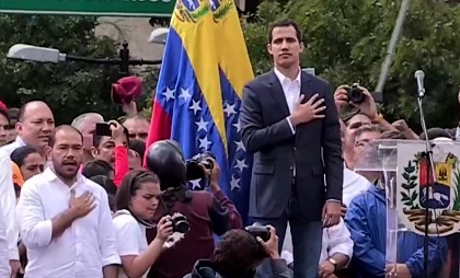 Juan Guaidó was declared Interim President by the opposition. /GNA, Evangélico Digital