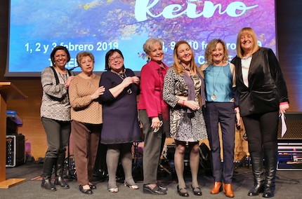 Women of the Aglow leadership in Spain. /MGala