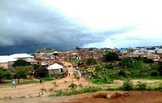 A residential areain Jos, Nigeria. / Wikipedia.,