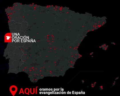 Graph showing the 331 towns of more than 5,000 inhabitants in Spain with no evangelical church. / Decision