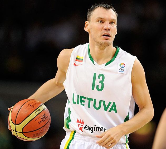 Sarunas Jasikevicius. Photo: Wikimedia Commons. Augustas Didzgalvis,