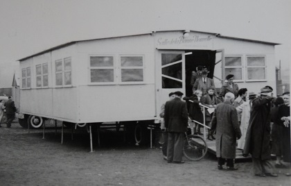 Mobile church of the Belgian Evangelical Mission. / Photo: BEM archives