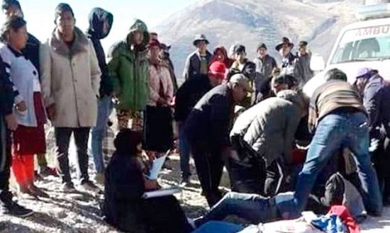 Images of the first rescue works after the accident in Bolivia on August 4. / Eldiario.net ,