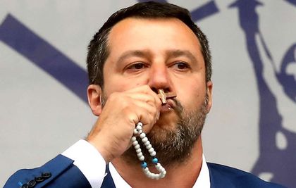 Italian deputy prime minister and minister of the Interior, Matteo Salvini. / Faceook Matteo Salvini.