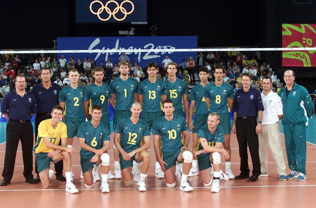 Australian volleyball team.,