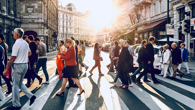 A street in the centre of Vienna, Austria. / J. Dylag (Unplash, CC0),