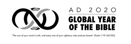 AD 2020 Global Year of the Bible logo. / WEA