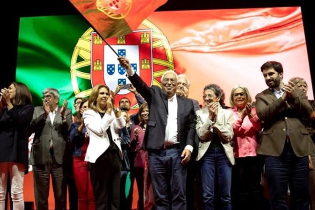 António Costa, candidate of the Socialis Party of Portugal. / Facebook A.C.,