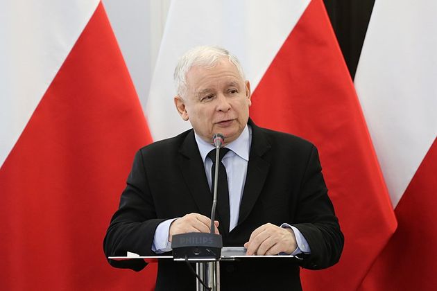 Jaroslaw Kaczynski, leader of the PiS. / Kancelaria Sejmu. Wikemedia Commons.,