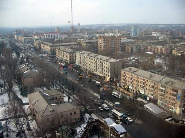 City center of Luhansk. / Wikimedia Commons.,