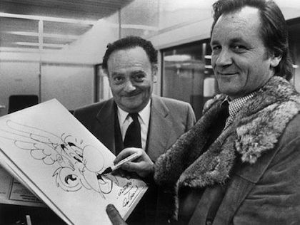 René Goscinny created Asterix in 1959, along with Uderzo, a French cartoonist originally from Italy.