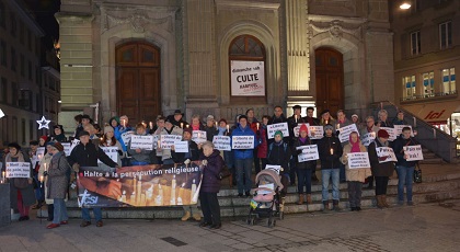 Vigil in Lausanne. / CSI Switzerland