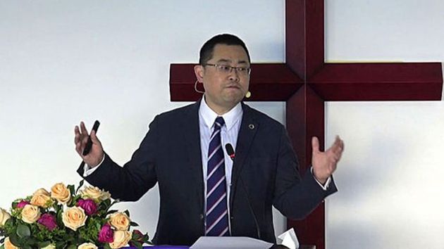 Pastor and founder of the Early Rain Covenant Church,Wang Yi. / Open Doors.,