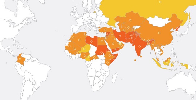 Wwl 260 Million Christians Face Extreme Very High Or High Persecution Evangelical Focus