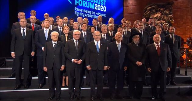 More than 45 world leaders gathered in Jerusalem for the World Holocaust Forum. / Yad Vashem Holocaust memorial faceook.,